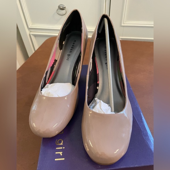 Madden Girl Unifyy heels shoes size 10- blush patent- never worn NWT - Picture 3 of 7
